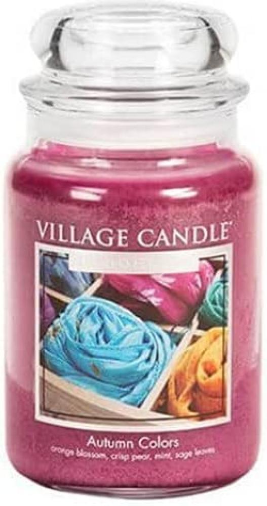 Village Candle Dome 602g - Autumn Colors